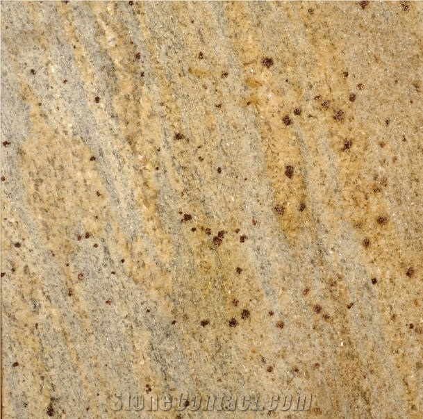 Kashmir Gold Granite, India Yellow Granite Slabs & Tiles