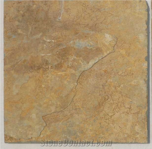 Copper Natural Slate Tile, P01120 Rust Board Slate Slabs & Tiles