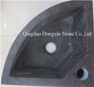 Blue Limestone Bathroom Wash Basin