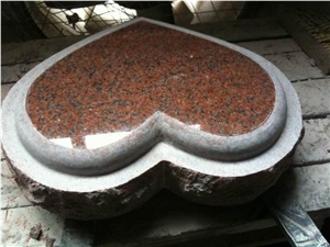 China Red Granite Headstone