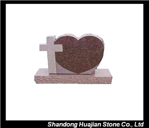 China Red Granite Tombstone