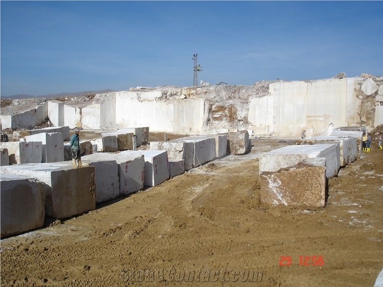 Sahara Marble Block, Turkey Beige Marble