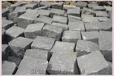 Basalt CobbleTumbled, Grey Basalt Cobbles