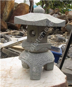 Japanese Lantern - Maison Japonaise, Basalt Blue Stone