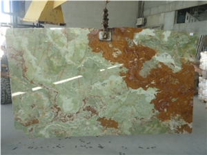 Pakistan Green Onyx Slab