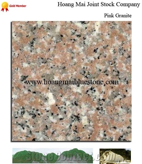 Pink Gia Lai Granite Slabs & Tiles
