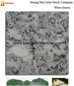 Quy Nhon Grey White Granite Slabs