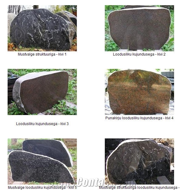 Granite Headstone, Gravestone