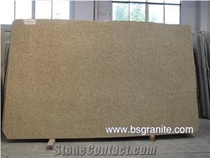 G350 Granite Slab, Yellow Granite Slab, China Shandong Laizhou Yellow Granite Big Slab, Gang Saw Slab, Big Random Slab, Granite Tile, Building Stone, Wall Cladding Tile, Floor Tile, Interior Stone