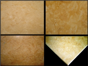 Jerusalem Antique Gold Limestone Tile,yellow Limestone