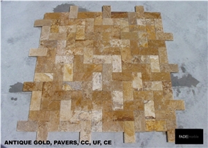 Golden Travertine - Paving Stone