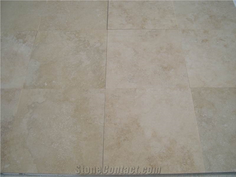 Export Medium Travertine Slabs & Tiles, Turkey Beige Travertine Floor Tiles, Wall Tiles