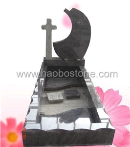 Belgian Cross Styled Tombstone