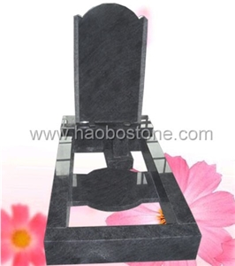 European Styled Granite Tombstone