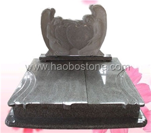 Slovak Angel Styled Tombstone