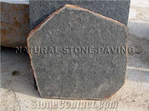 Black Basalt Stepping Stone, Flamed