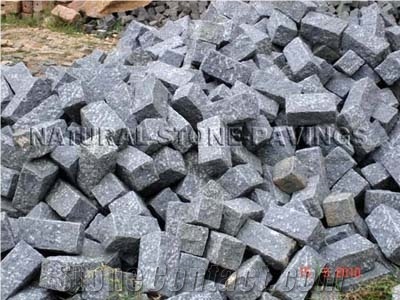Grey Granite Cobble Stone