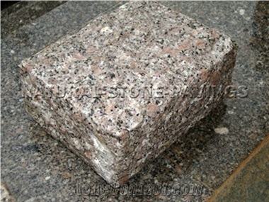 Violet Granite Cobble Stone, Violet Brown Granite Cobble Stone