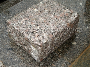 Violet Granite Cobble Stone, Violet Brown Granite Cobble Stone