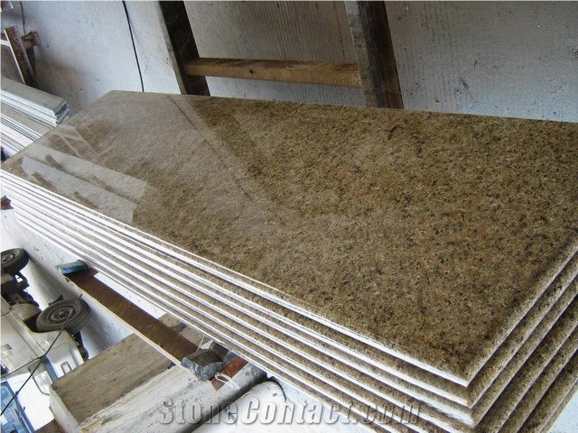 Giallo Fiorito Granite Countertops