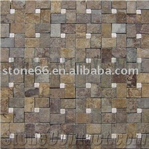 Golden Chinese Slate Mosaic