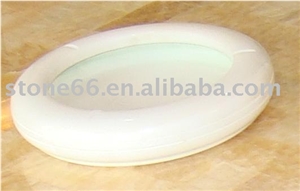 White Marble Craft Ashtray