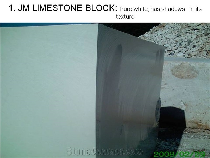 Myra Limestone Blocks, Turkey White Limestone
