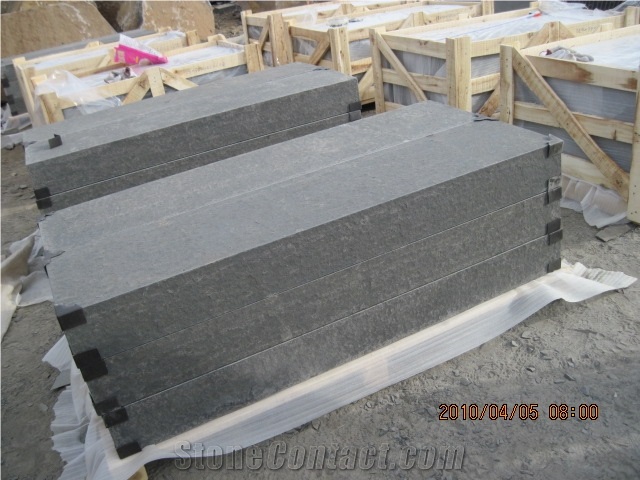 Mongolia Black Curbstone( Factory ), Mongolia Black Basalt Curbstone