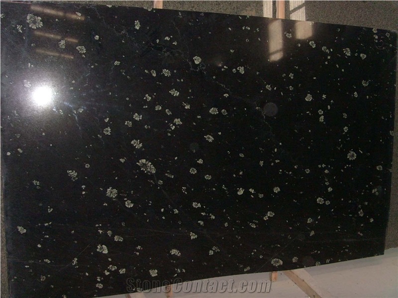 Peony Black( Quarry Owner), Peony Black Granite Slabs