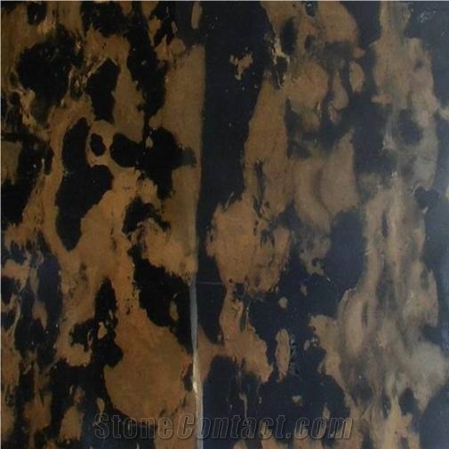 King Gold Marble Slabs & Tiles, Pakistan Black Marble