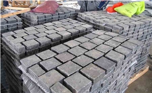 Zhangpu Black Black Basalt Cobble Stone
