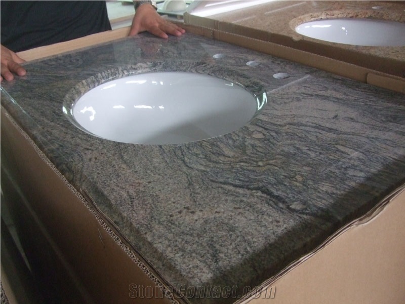 China Juparana Bathroom Vanity Top Stonecontact Com