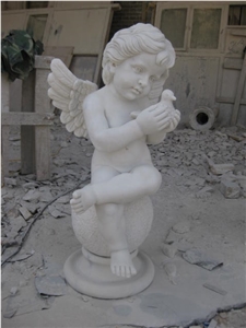 White Marble Statues