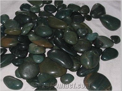 Green Pebble Stone