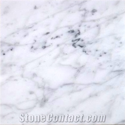 Bianco Carrara C Marble Tile, Italy White Marble