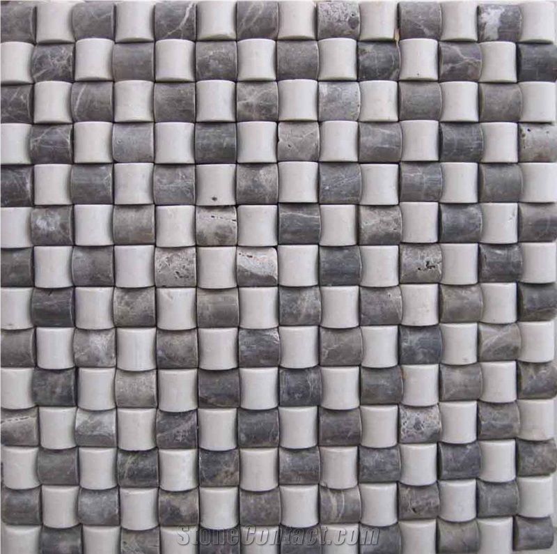 Marble Mosaic Tile WY-7023-A