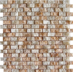WY-7024-1 Marble Split Mosaic Tile
