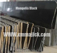 Mongolia Black Basalt Slab