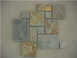 China Rust Slate Pattern Mosaics