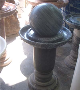 Fountain, Stone Ball