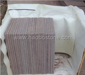 Red Granite Machine Cut Tiles, Chinese Granite Tiles