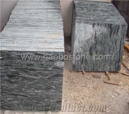 Wave Green Marble Polished Slabs&Tiles,China Green Granite