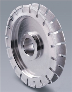 Vacuum Brazed Full Bullnose Profile Wheels