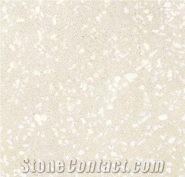 White Compound Stone Tile
