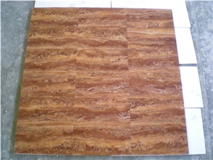 Red Travertine Tile