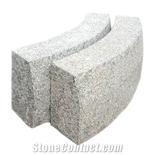 Granite Kerbstone, Bushammered Kerbstone