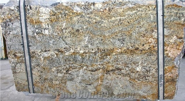 Persalito, Golden Persa Granite Slab