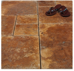 Kayseri Noce Travertine Floor Tile