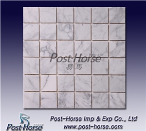 Mosaic Stone,bianco Carrara White Marble