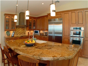 Brazilian Egzotic Granite Countertops,yellow Granite